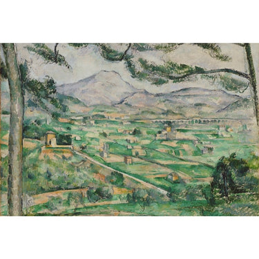 Cezanne Mountain Canvas